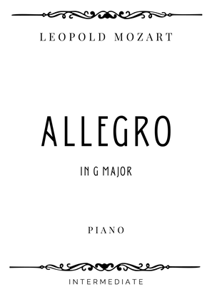 L. Mozart - Allegro in G Major - Intermediate