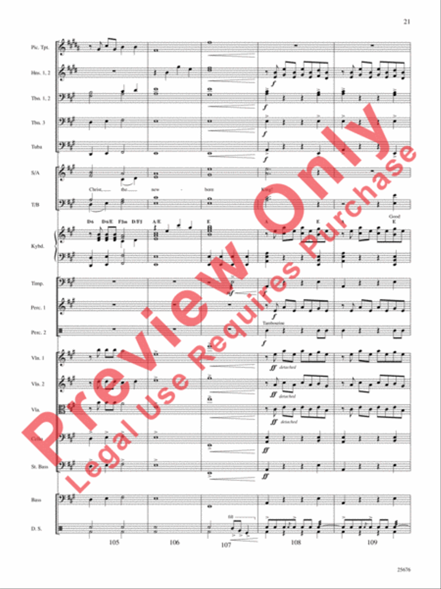 Good Christian Men, Rejoice Medley Good Christian Men, Rejoice Medley Choir scores gallery preview page 22
