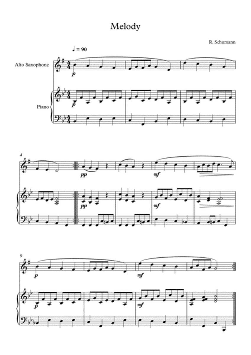 10 Easy Classical Pieces For Alto Saxophone & Piano Vol. 6