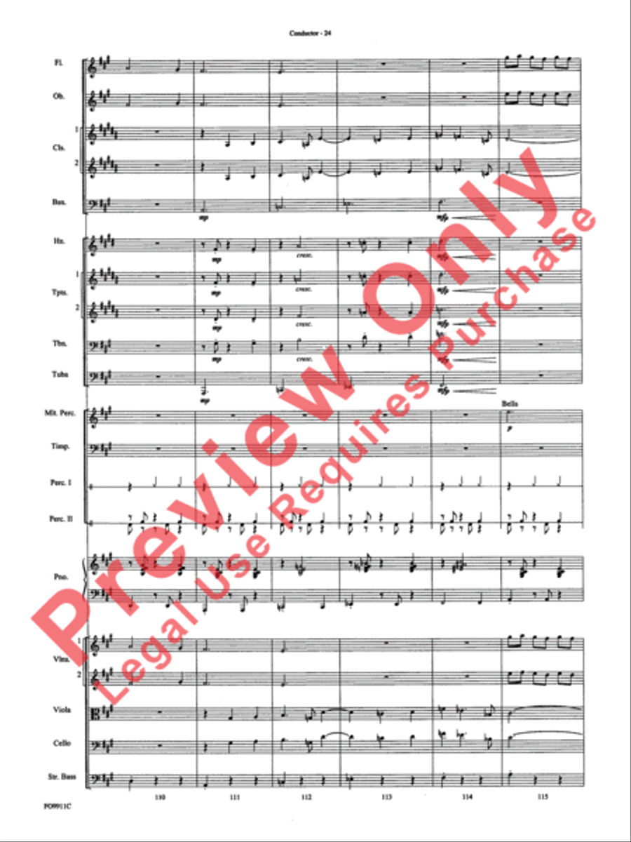 A Charlie Brown Christmas Full Orchestra scores gallery preview page 27