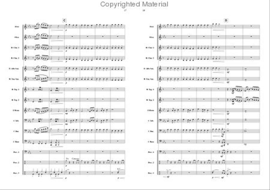 Olympic Dream Olympic Dream Concert Band scores gallery preview page 9