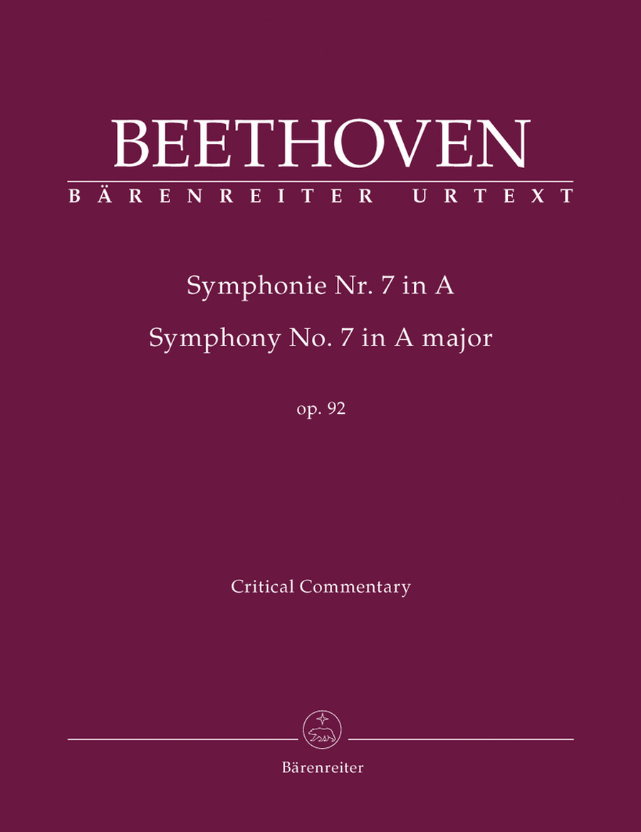 Symphony, No. 7 A major, Op. 92