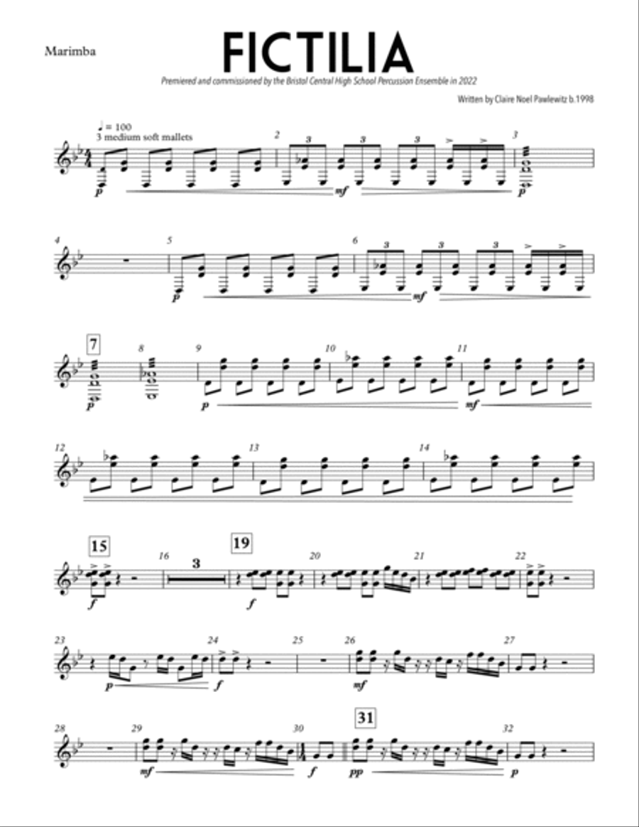 Fictilia Chamber Music scores gallery preview page 6
