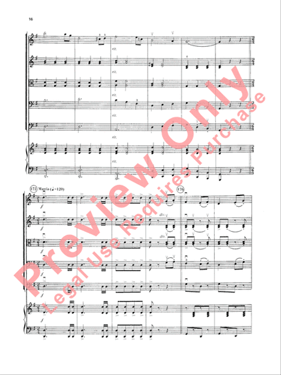 The Merry Widow String Orchestra scores gallery preview page 17