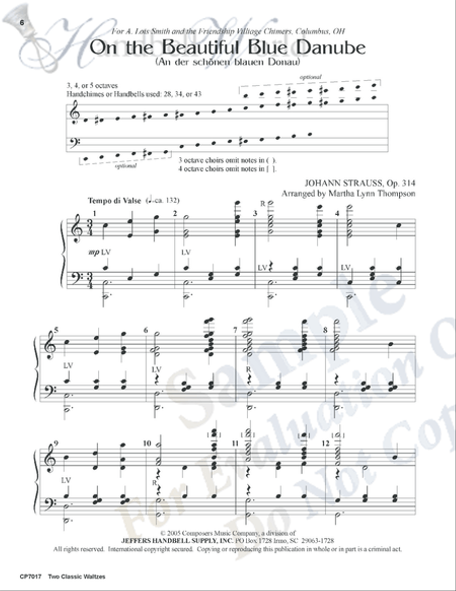 Two Classic Waltzes Two Classic Waltzes 5-Octaves scores gallery preview page 5