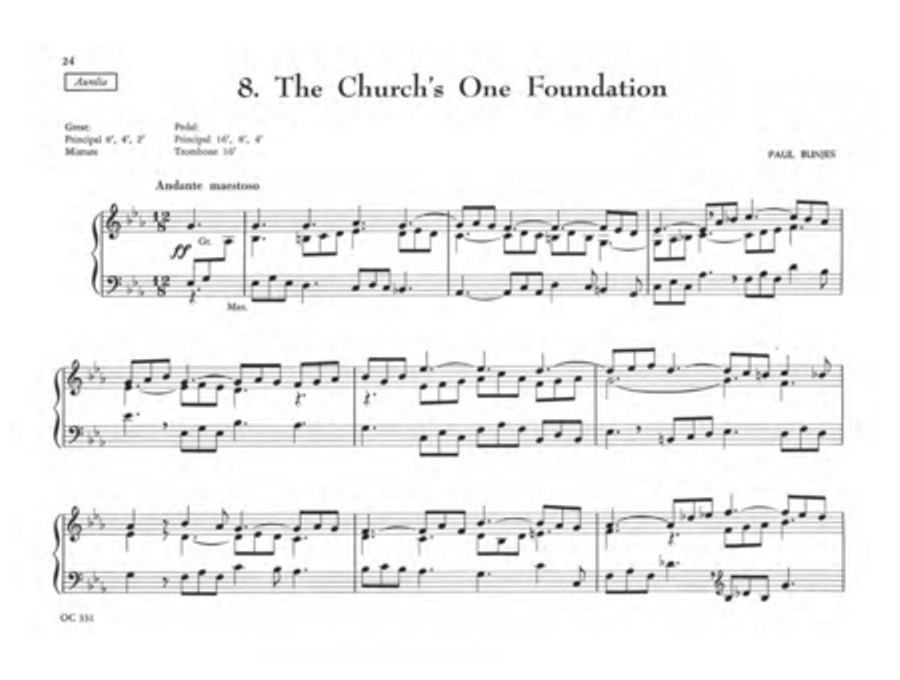 The Parish Organist, Part 01 (Tunes A-G) Organ scores gallery preview page 13