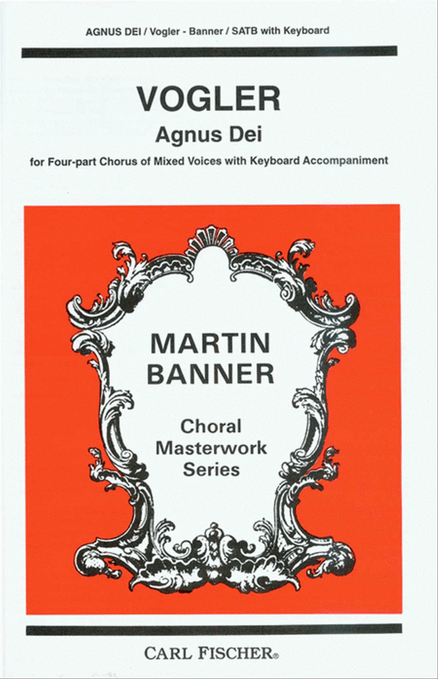 Agnus Dei 4-Part scores gallery preview page 1