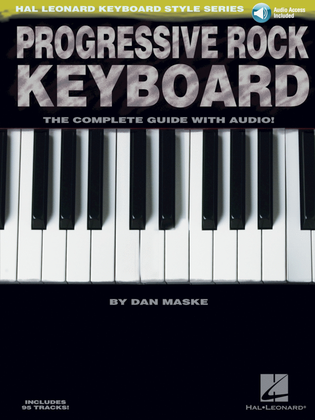 Book cover for Progressive Rock Keyboard