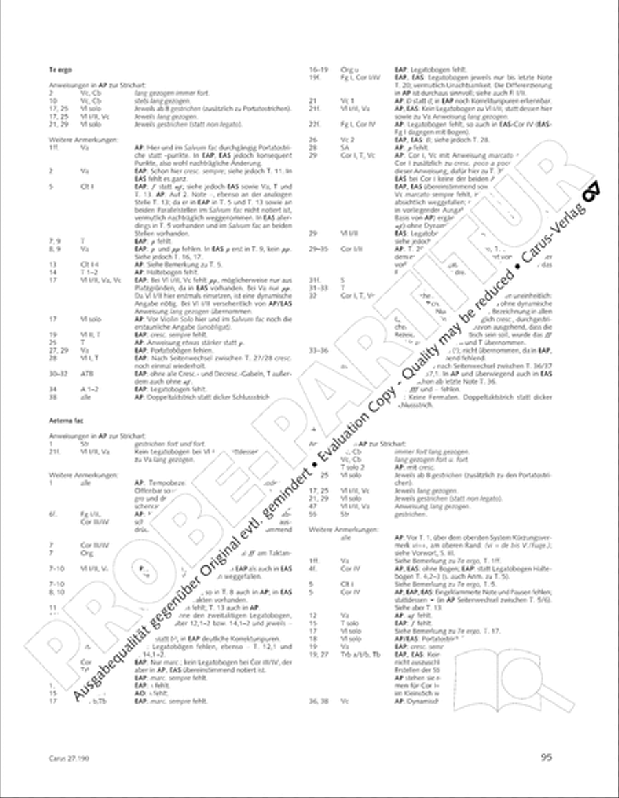 Te Deum 4-Part scores gallery preview page 102