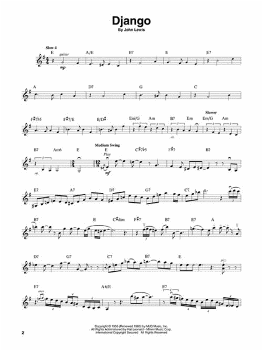 Stephane Grappelli Stephane Grappelli Violin scores gallery preview page 3