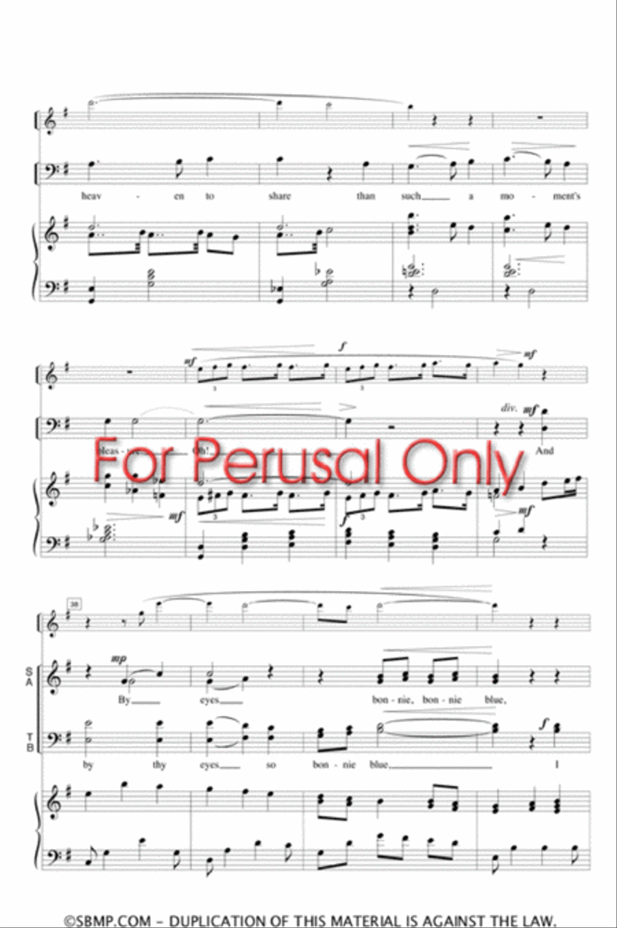 And I'll Kiss Thee Yet - SATB Octavo 4-Part scores gallery preview page 4