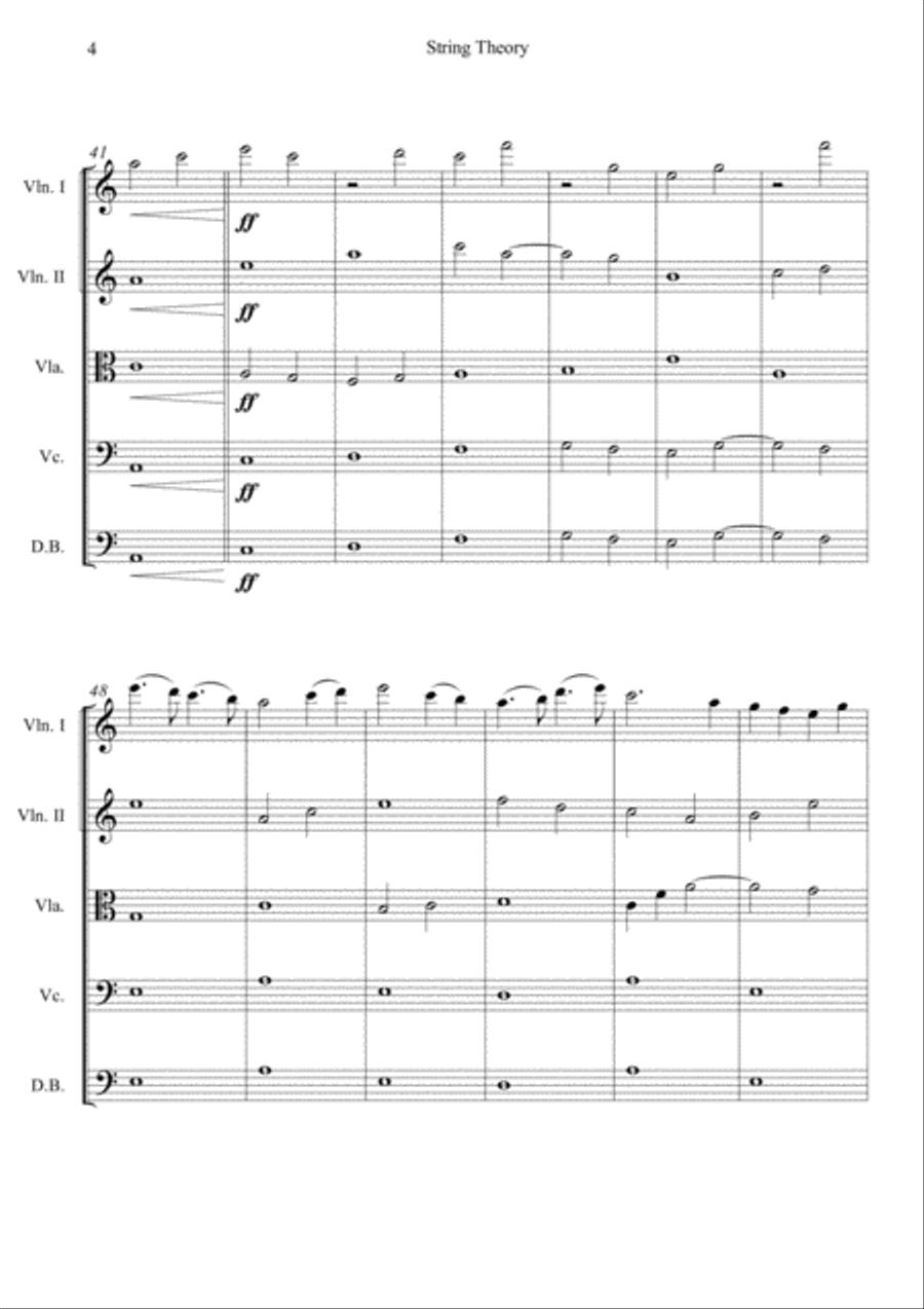 String Theory String Orchestra scores gallery preview page 5