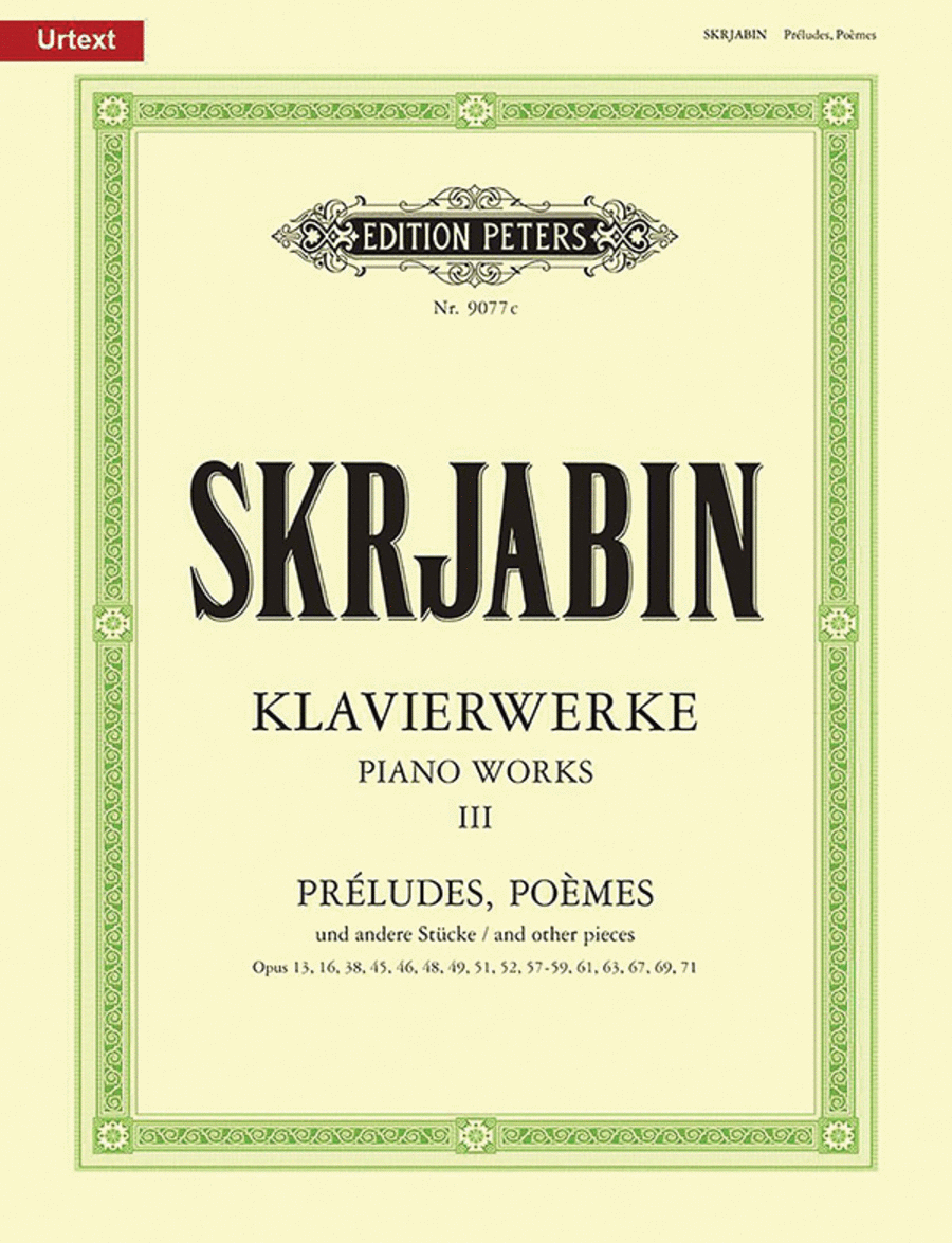 Selected Piano Works -- Préludes, Poèm