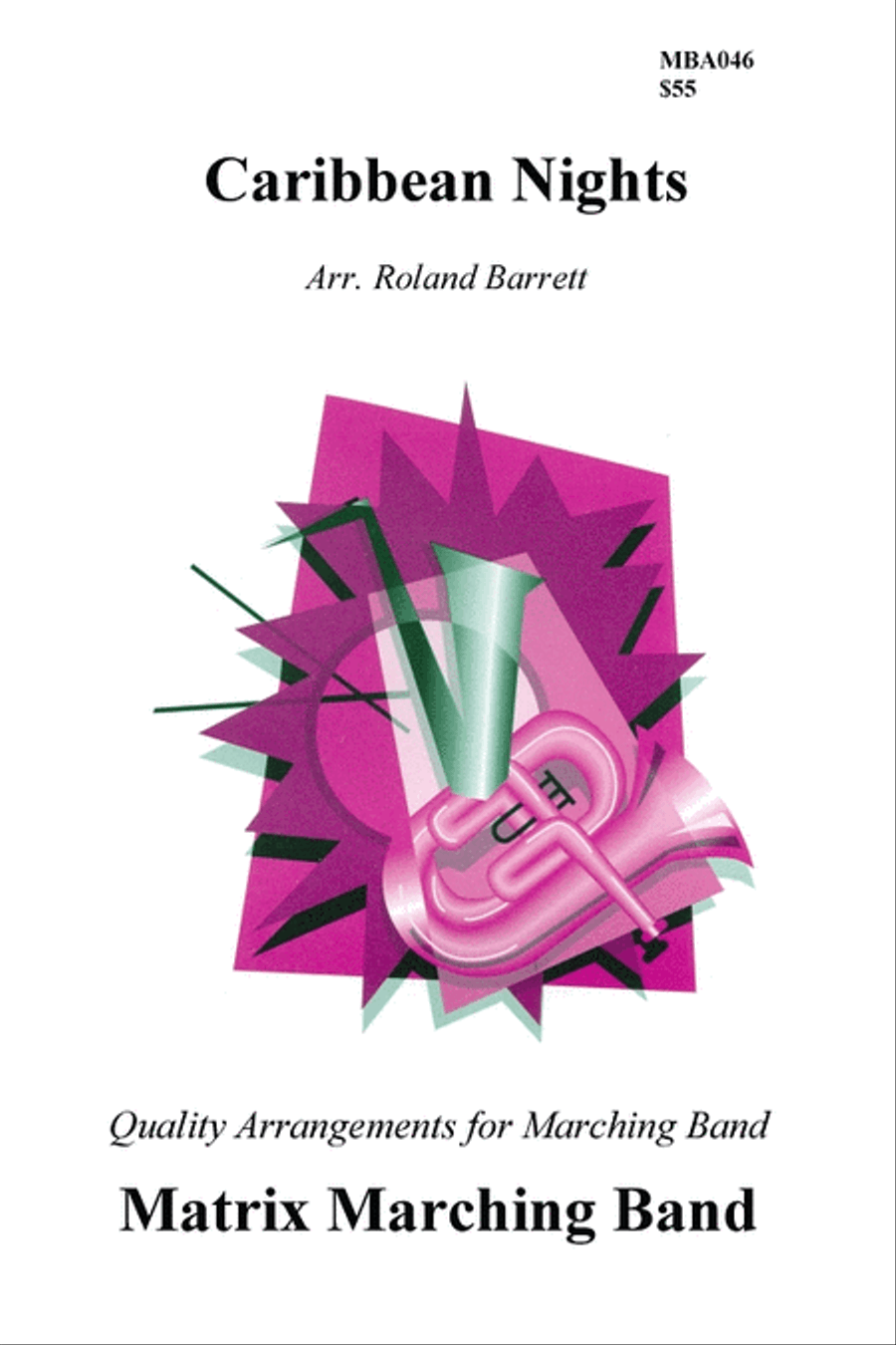 Caribbean Nights Marching Band scores gallery preview page 1