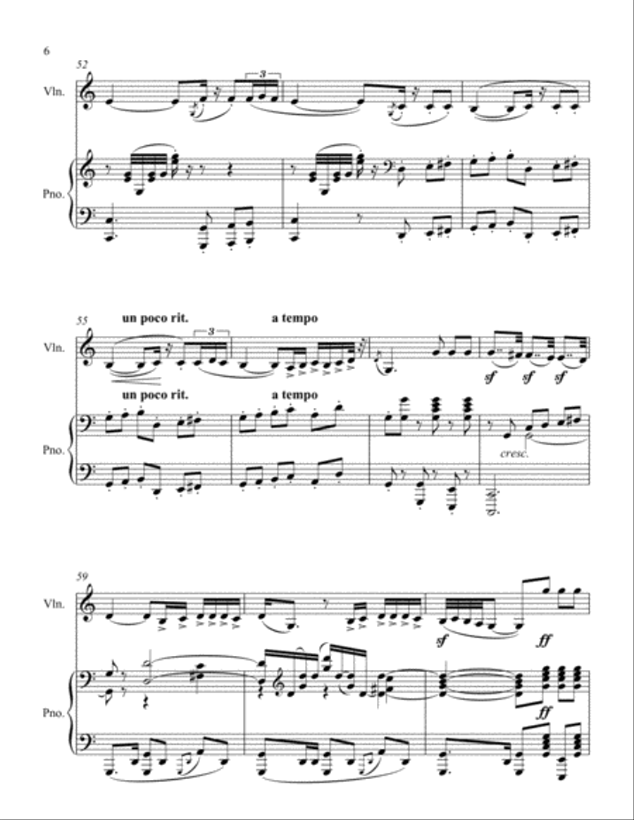 Bolero Violin Solo scores gallery preview page 6