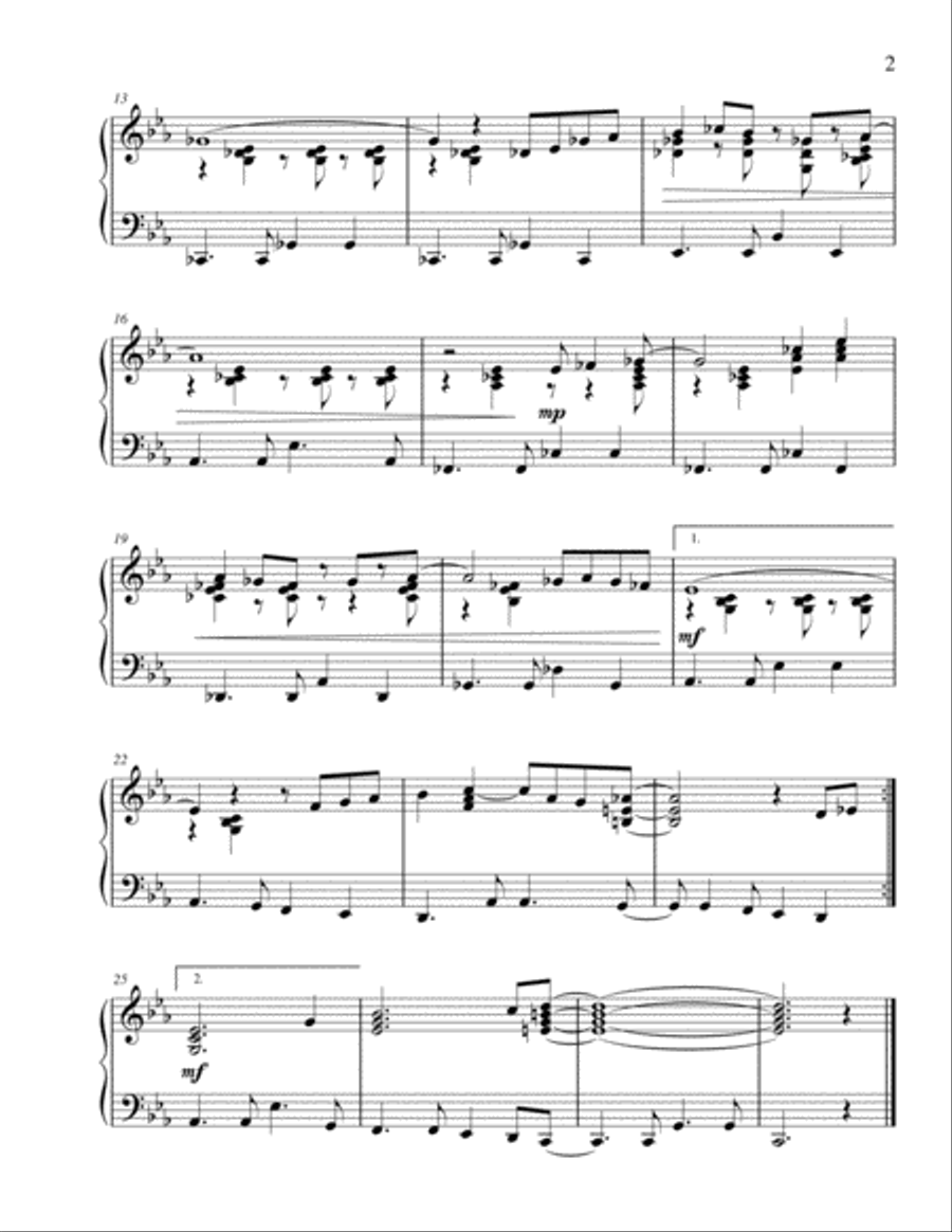 Modern Solos for the Piano, Jazz, Rock, Latin, Smooth Jazz, and Blues Music Piano Solo scores gallery preview page 6