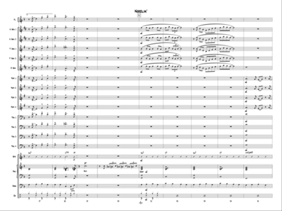 Noodlin' Jazz Ensemble scores gallery preview page 4