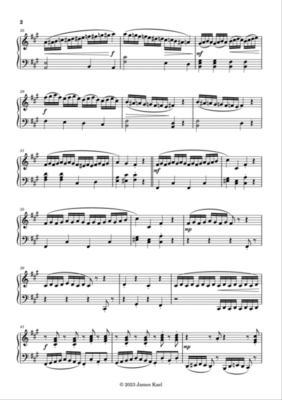 Woodland Caper Woodland Caper Piano Solo scores gallery preview page 2