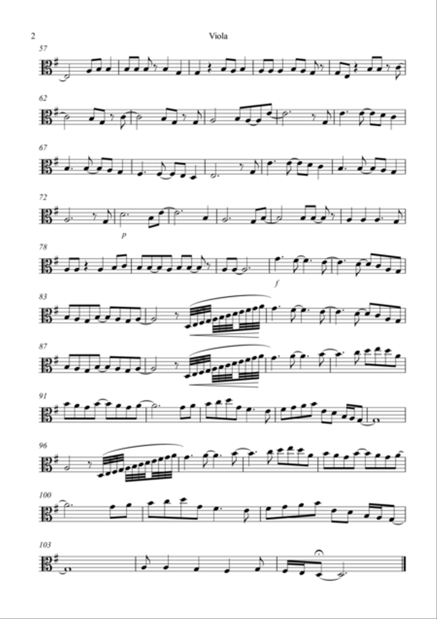 All Of Me Viola scores gallery preview page 5
