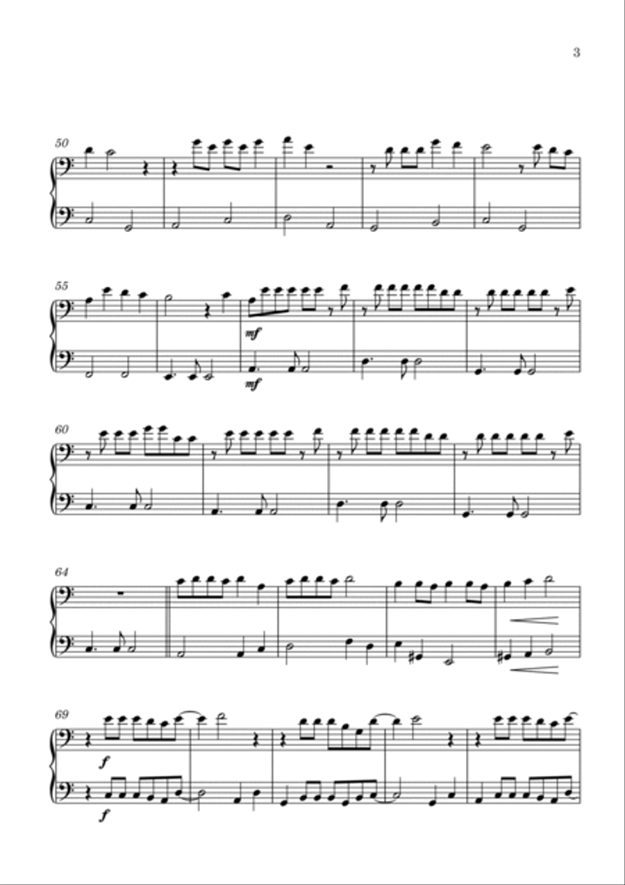 Flowers String Duet scores gallery preview page 3