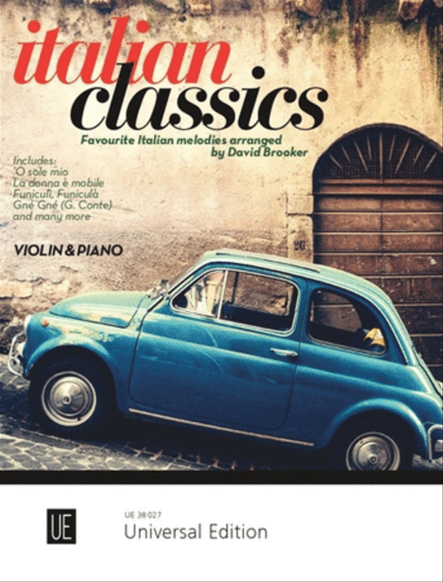 Italian Classics Violin Solo scores gallery preview page 1