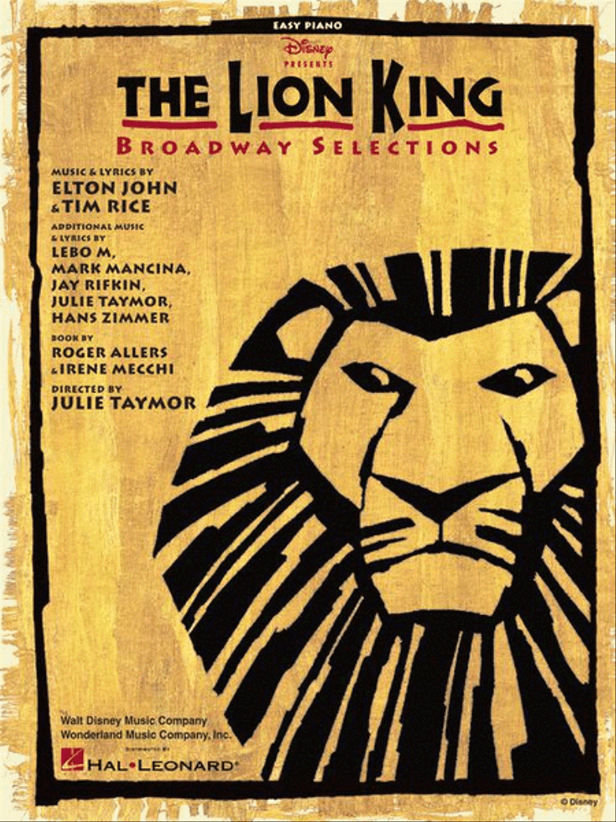 The Lion King – Broadway Selections Voice scores gallery preview page 2