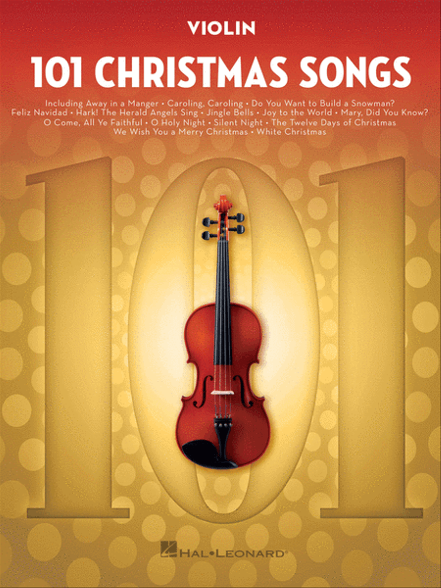 101 Christmas Songs Violin Solo scores gallery preview page 1