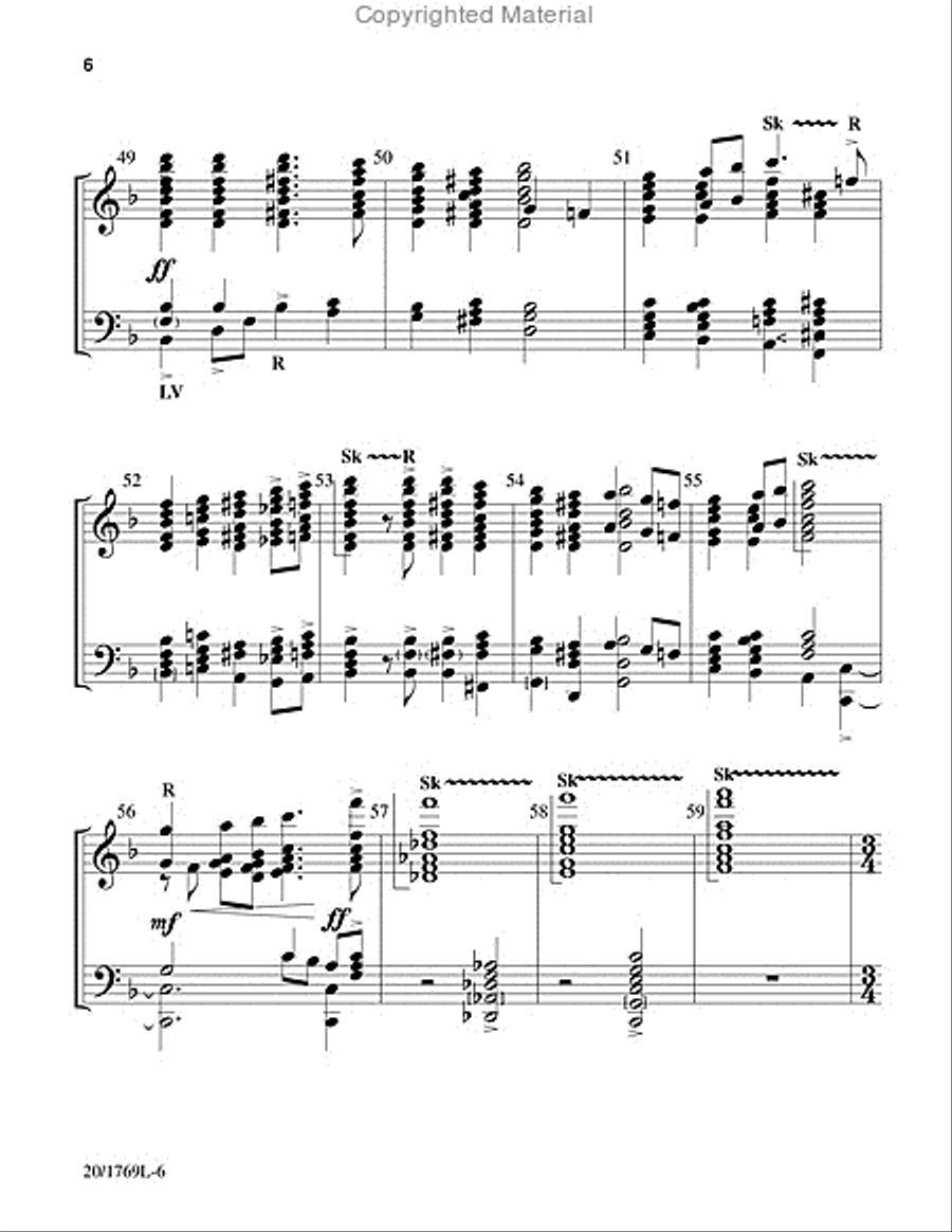 Christ Is Born in Bethlehem 5-Octaves scores gallery preview page 6