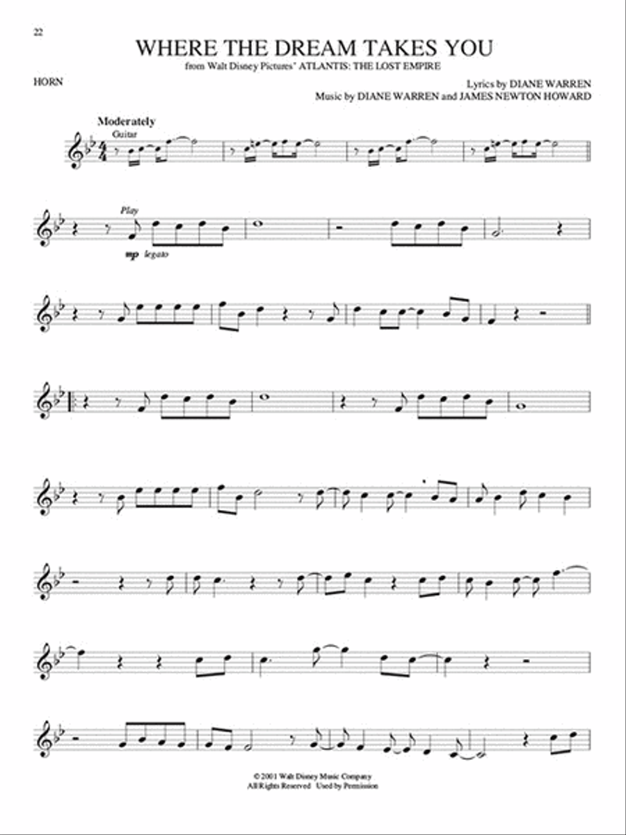 Disney Greats Disney Greats Horn scores gallery preview page 4