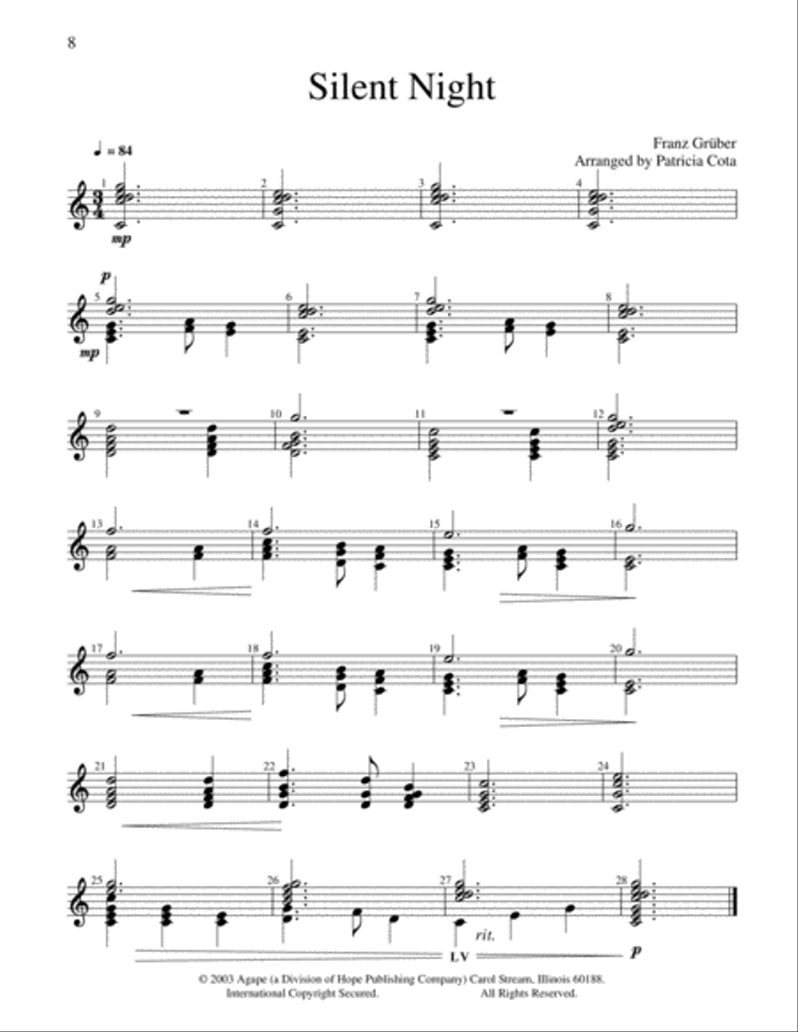 The Twelve Bells of Christmas Handbell Choir scores gallery preview page 5