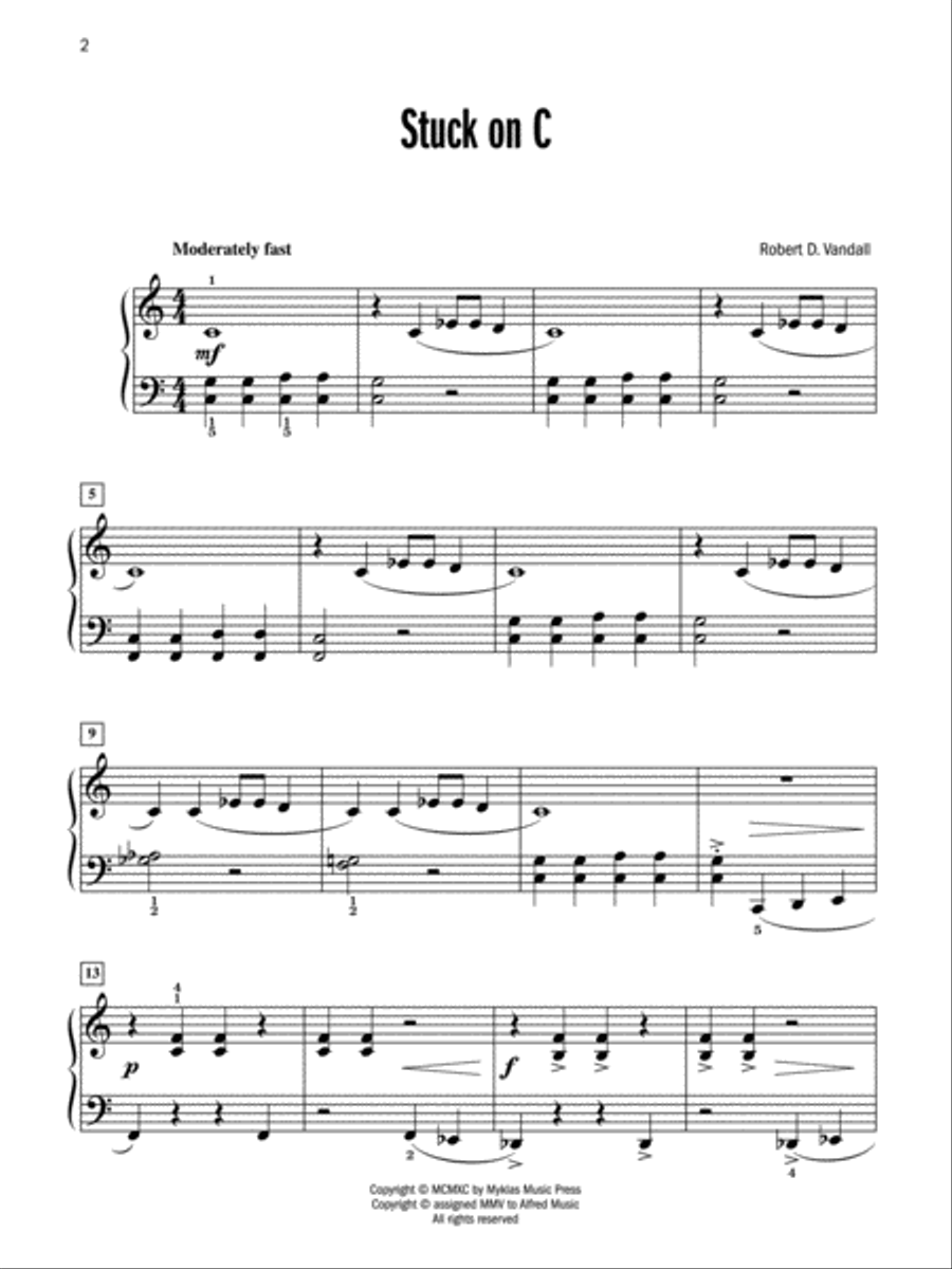 Celebrated Piano Solos, Book 1 Easy Piano scores gallery preview page 3