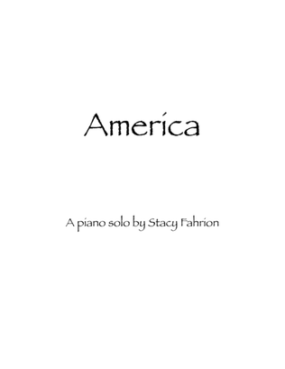 Book cover for America (My Country, 'Tis of Thee)