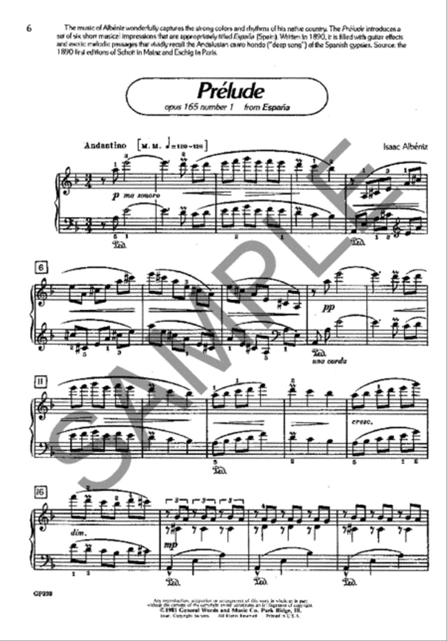 The Pianist's Book of Late Romantic Treasures Piano Solo scores gallery preview page 2