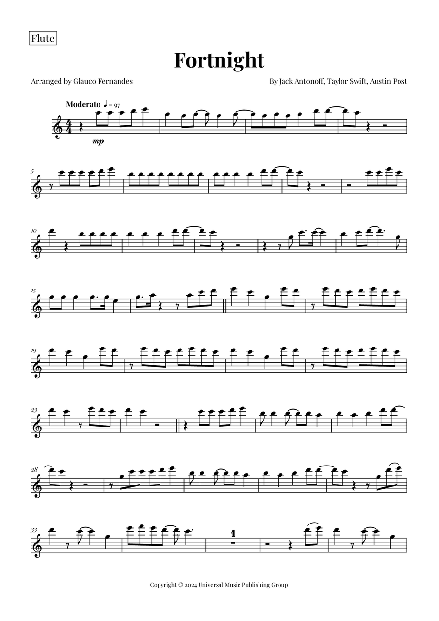 Fortnight Woodwind Trio scores gallery preview page 5