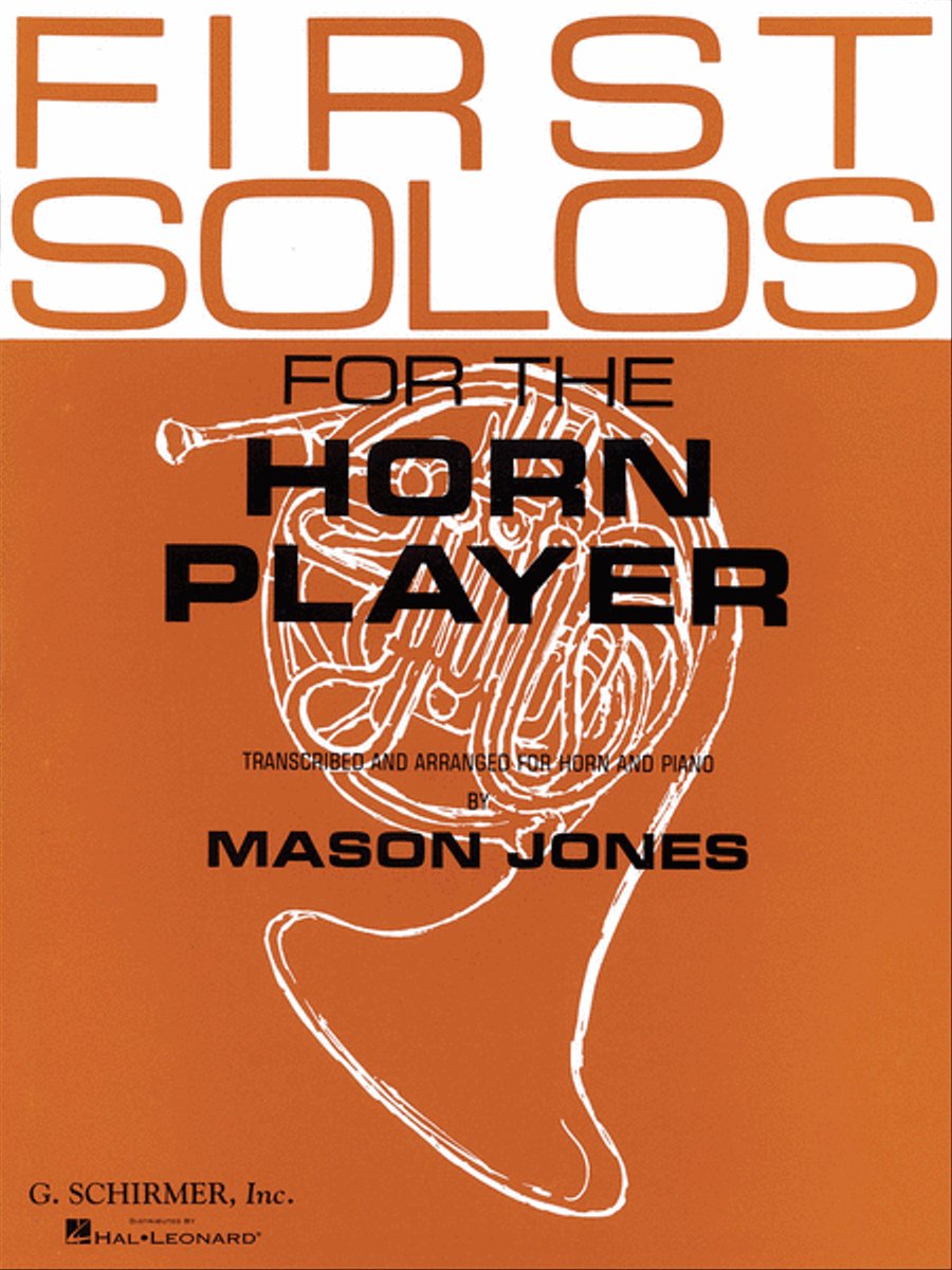 First Solos for the Horn Player Piano Accompaniment scores gallery preview page 1