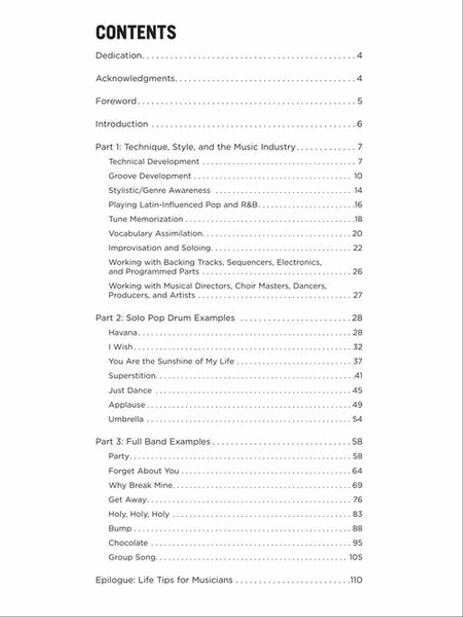 Pop, R&B and Gospel Drumming Drums scores gallery preview page 3