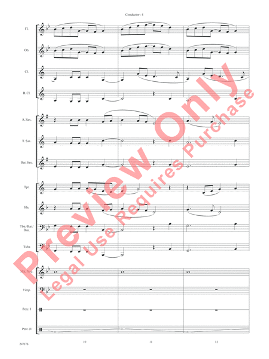 Udala'm Concert Band scores gallery preview page 6