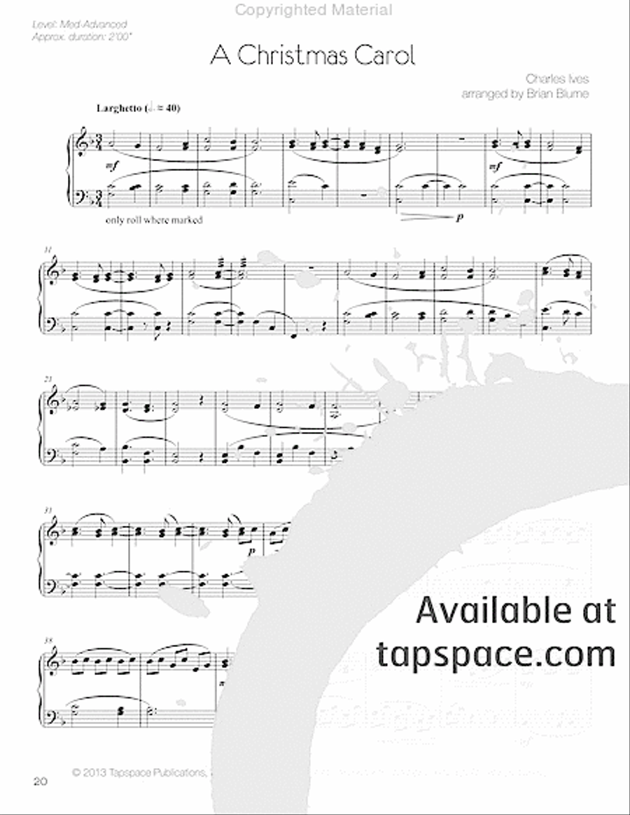Winterludes Marimba scores gallery preview page 23