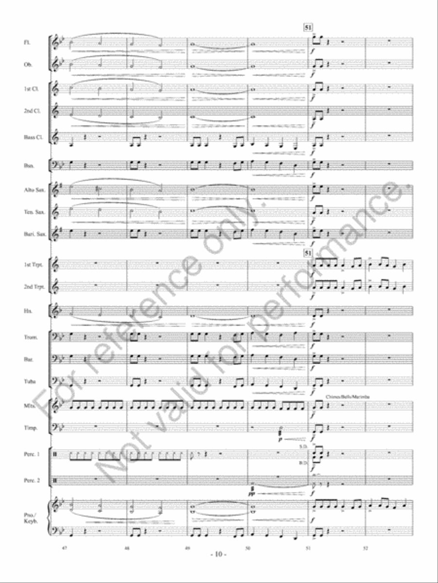 Argosy Concert Band scores gallery preview page 11