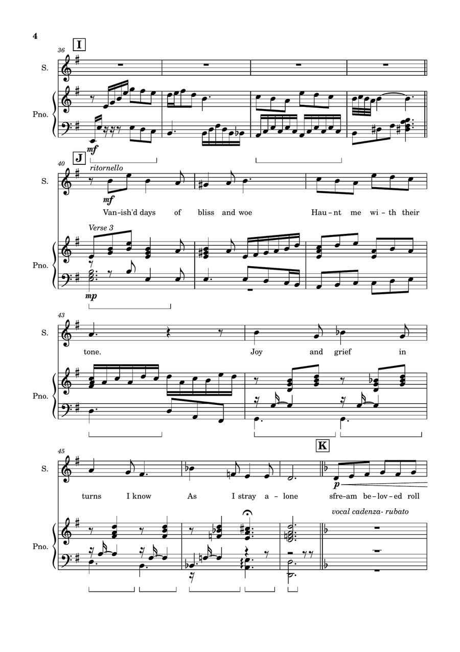 An Den Mond (To the Moon) Chamber Music scores gallery preview page 4