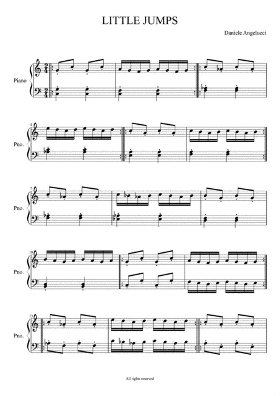 LITTLE JUMPS Piano Method scores gallery preview page 2