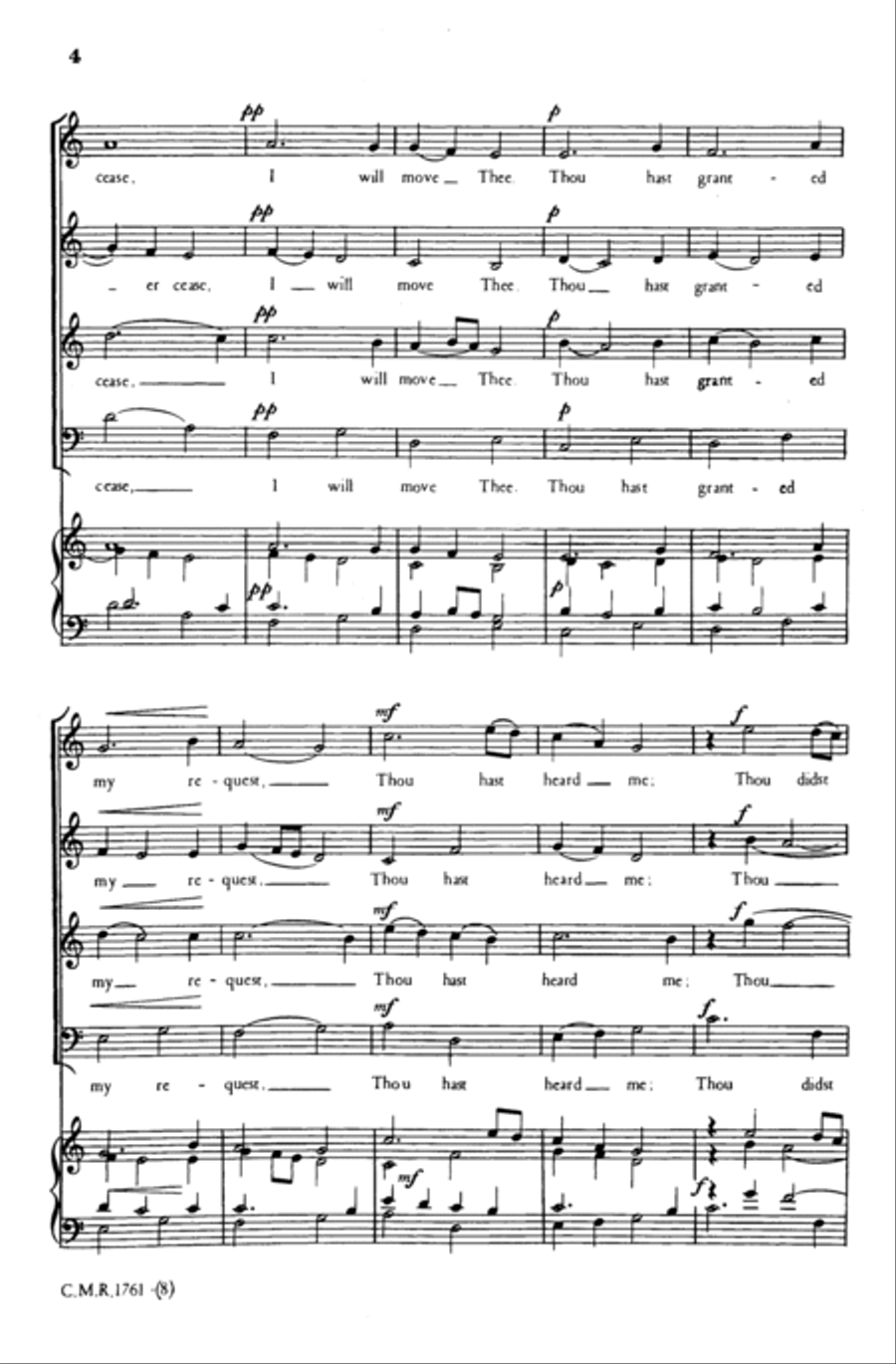 King of Glory, King of Peace 4-Part scores gallery preview page 3
