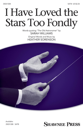 Book cover for I Have Loved the Stars Too Fondly