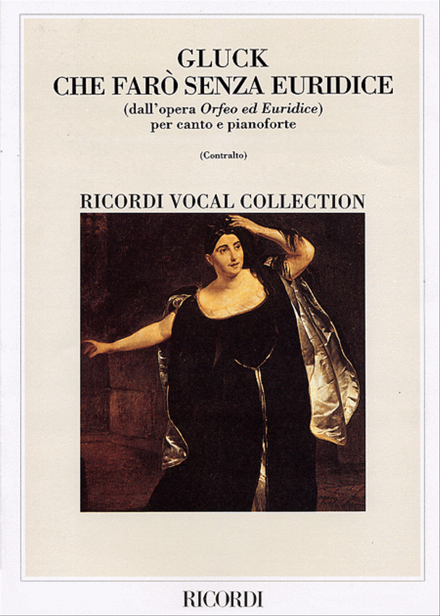 Che faró senza Euridice (from Orfeo ed Euridice) Voice scores gallery preview page 1