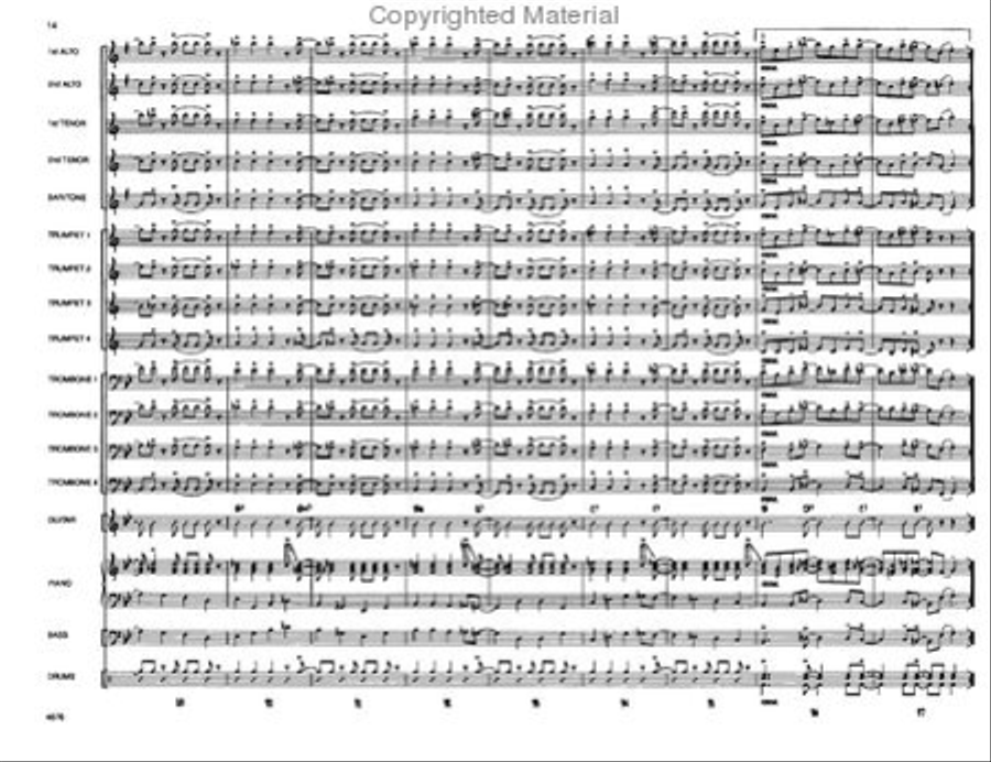 Royal Garden Blues Jazz Ensemble scores gallery preview page 13
