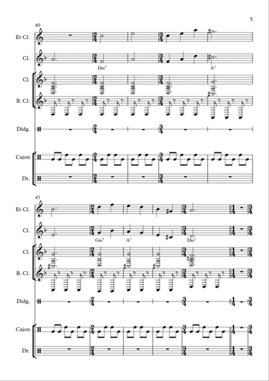Eu não sei Eu não sei Piano scores gallery preview page 5