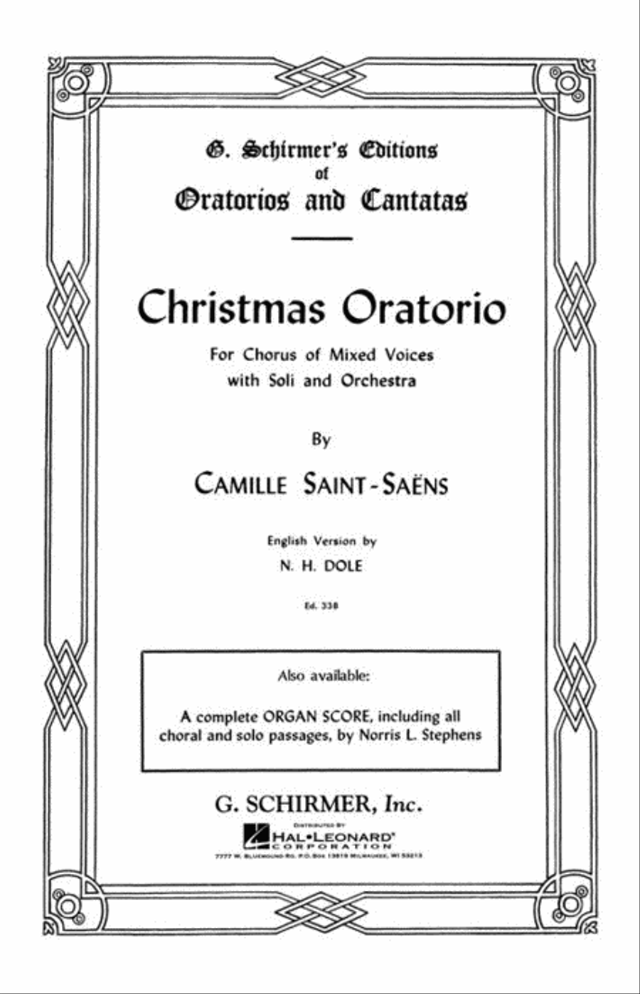Christmas Oratorio Choir scores gallery preview page 3