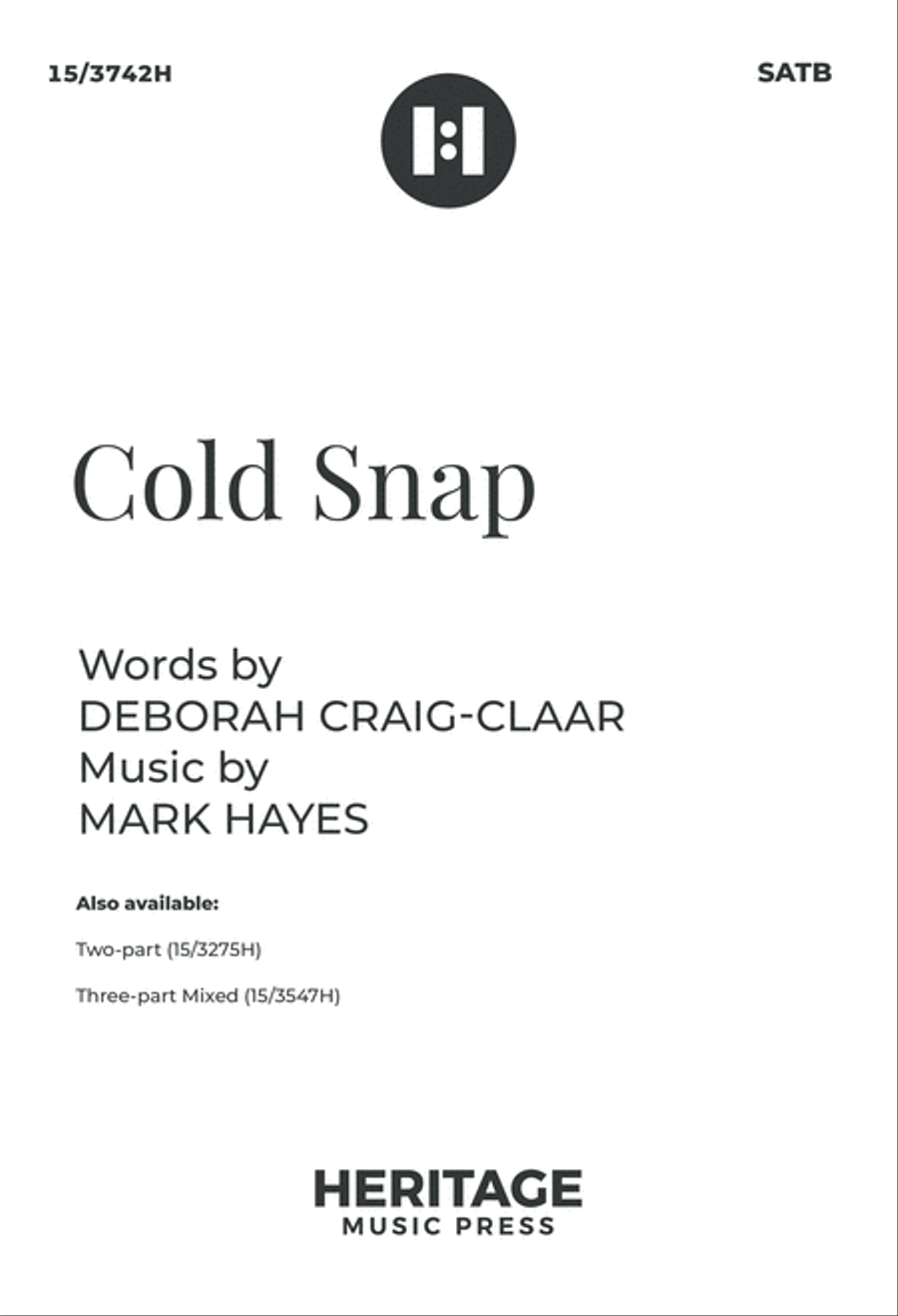 Cold Snap 4-Part scores gallery preview page 1