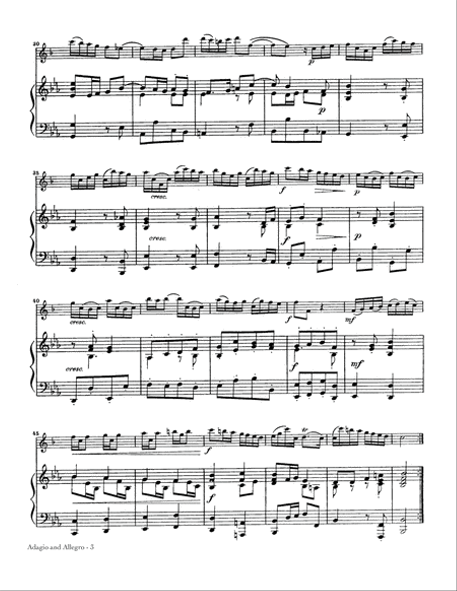 Adagio And Allegro School and Community scores gallery preview page 3