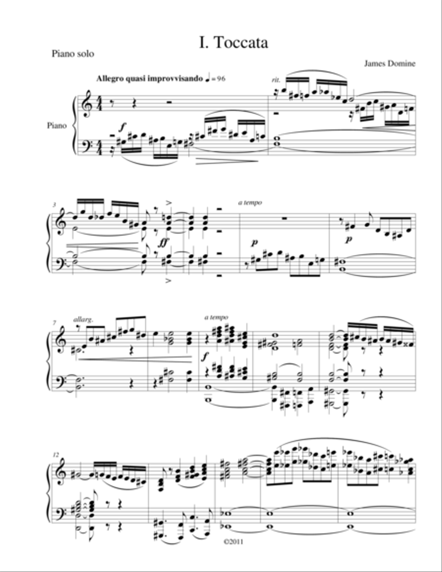 Piano Suite #3 (Gothic) Piano Solo scores gallery preview page 4